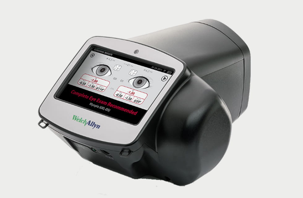 ビジョンスクリーナーを導入 保険診療で乳幼児からできる眼科検診